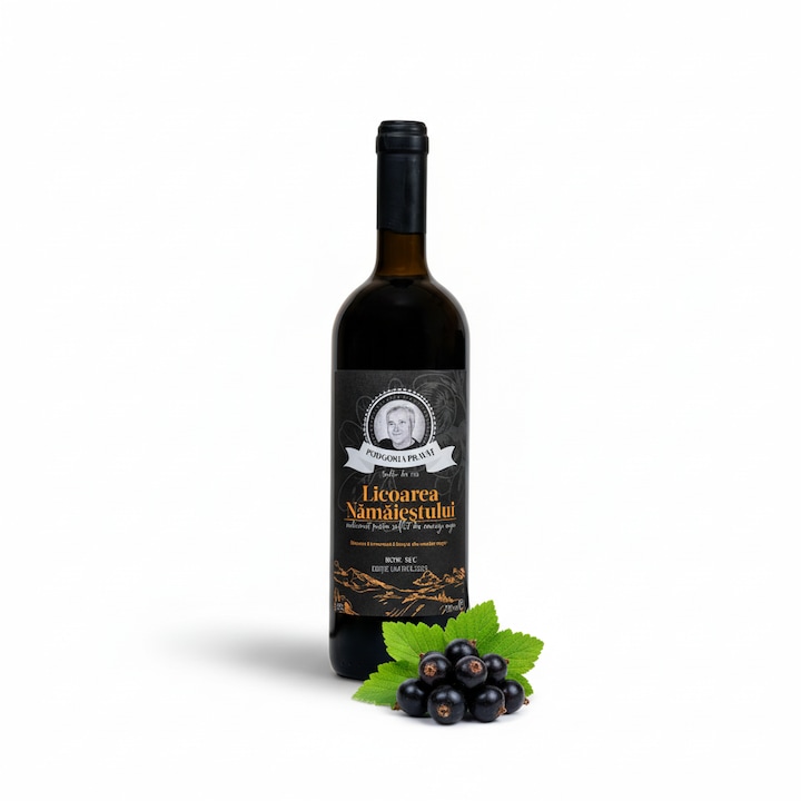 Vin din coacaze negre Degustare Sec 750 ml