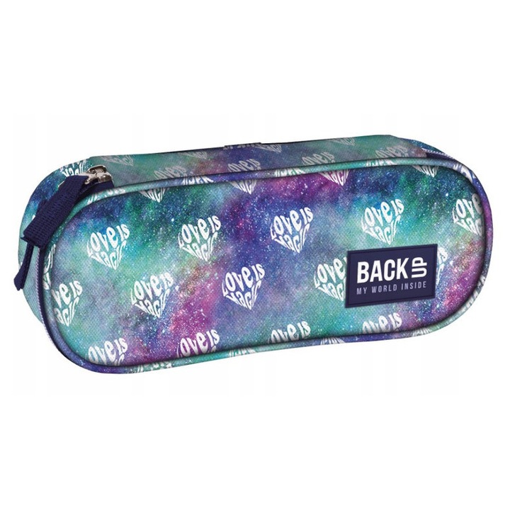 BackUp ovális tolltartó - Love is Magic (PB7A34)