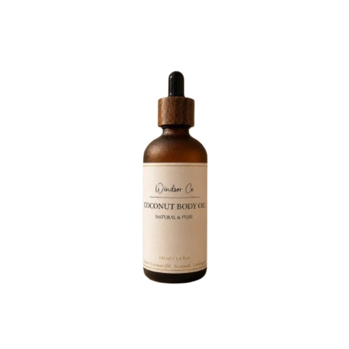 Prémium Testolaj Férfiaknak Kókuszolajjal és Citromfűvel – 100 ml - Windsor Co Gentlemen Safari Oil