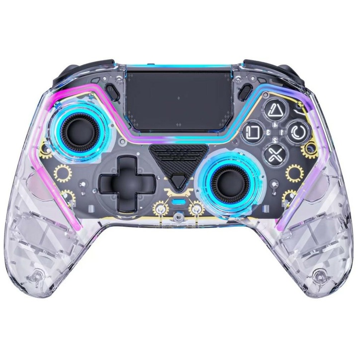 ASRVA GamePad HG04IMZ01 kontroller PS5 / PC / Android / iOS készülékekhez, vezeték nélküli, USB-C, 1000mAh, LED világítás, Graphics