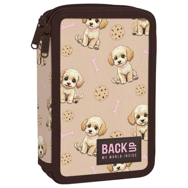 BackUp felszerelt emeletes tolltartó - Cookie Dogs (PB8DW35)