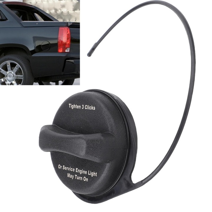 Capac rezervor combustibil cu siguranta, 20915842, ABS si cauciuc, negru, universal SUV 2007-2010