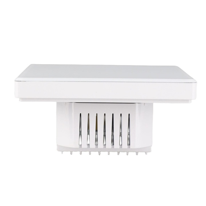 Programozható termosztát panel központi légkondicionálóhoz, 9x9x5cm, fehér