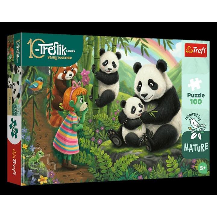 Trefl 100 db-os The Treflik puzzle - Pandák (16595)