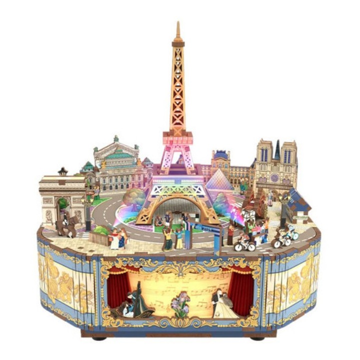 Tonecheer - Romantic Paris DIY zenélő doboz (TQ036)