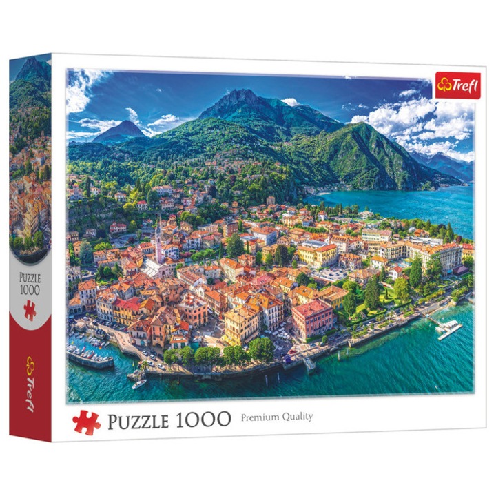 Trefl 1000 db-os puzzle - Menaggio a Comói-tónál, Olaszország (10985)