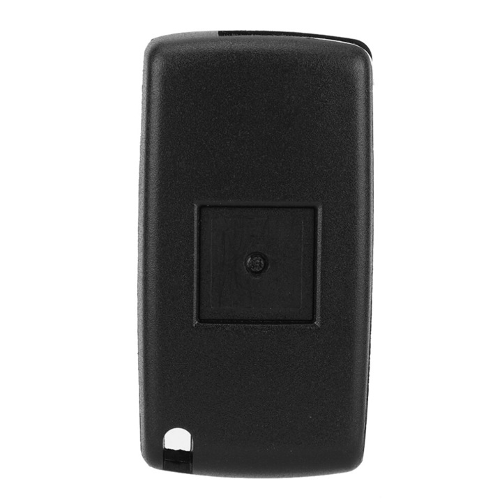 Carcasa cheie telecomanda 2 butoane negru 10x5x2cm