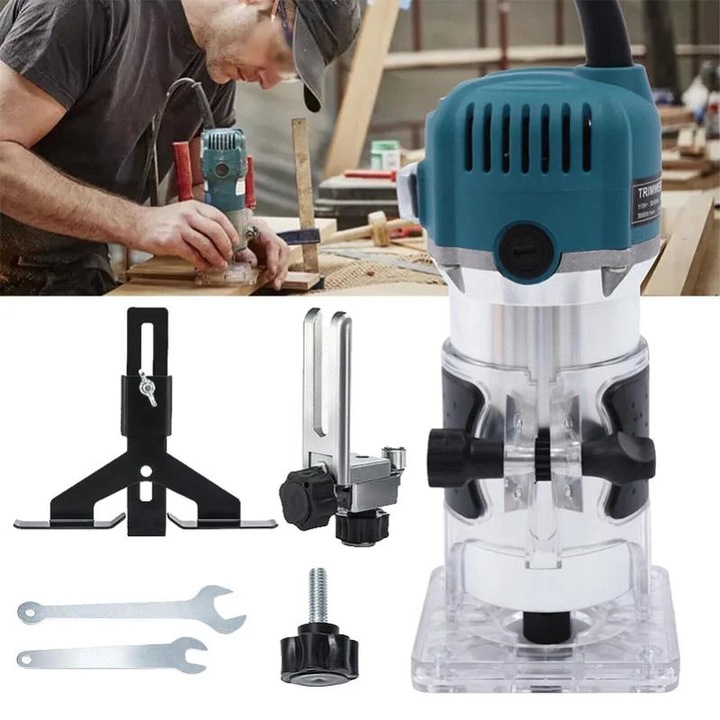 Elektromos marógép 800W, 30000rpm, alumínium, 30x15x10cm