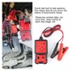 Tester relee auto 12V, compact, ABS, verde-rosu LED