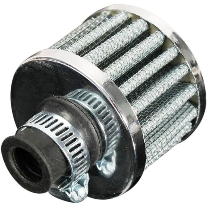 Hideg levegő szűrő motorhoz 12x50x56mm ezüst univerzális