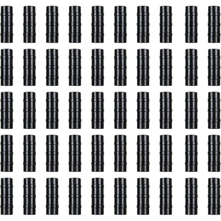 Set 50 cleme pentru folie de sera, 25mm, ABS, rezistente la temperaturi, pentru tevi 24-26mm