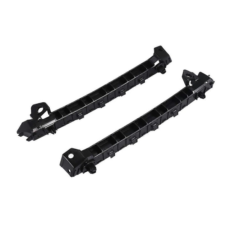 Első lökhárító tartó készlet 2 darab ABS fekete 2008-2011 Subaru Impreza