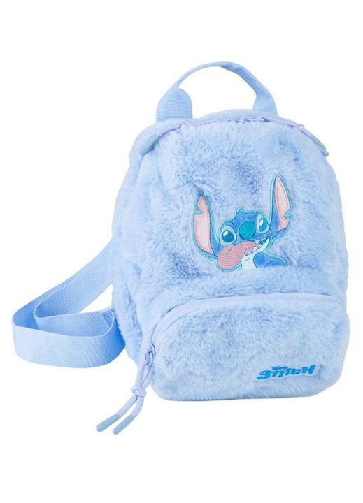 Coolpack - Disney Fluffy kisméretű hátizsák - 1 rekeszes - Stitch - Blue (F152003)