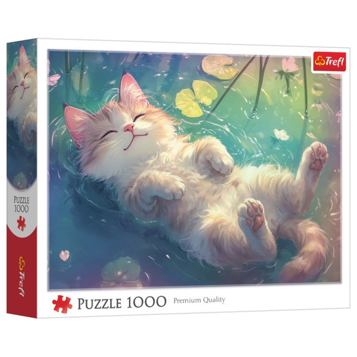 Trefl 1000 db-os puzzle - Purrfect Relaxation (10983)