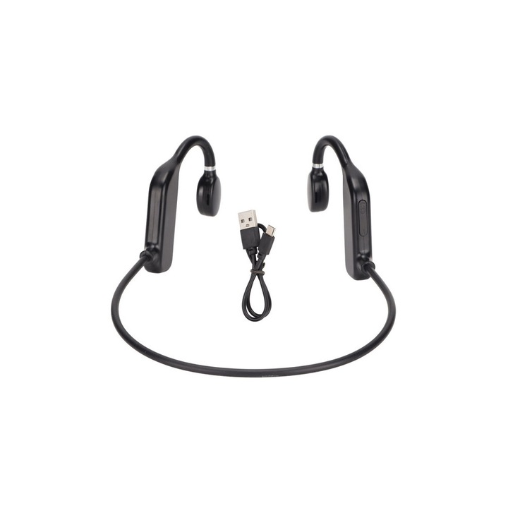 Csontvezetéses Bluetooth 5.1 VG05 fekete ergonomikus 120mAh fülhallgató