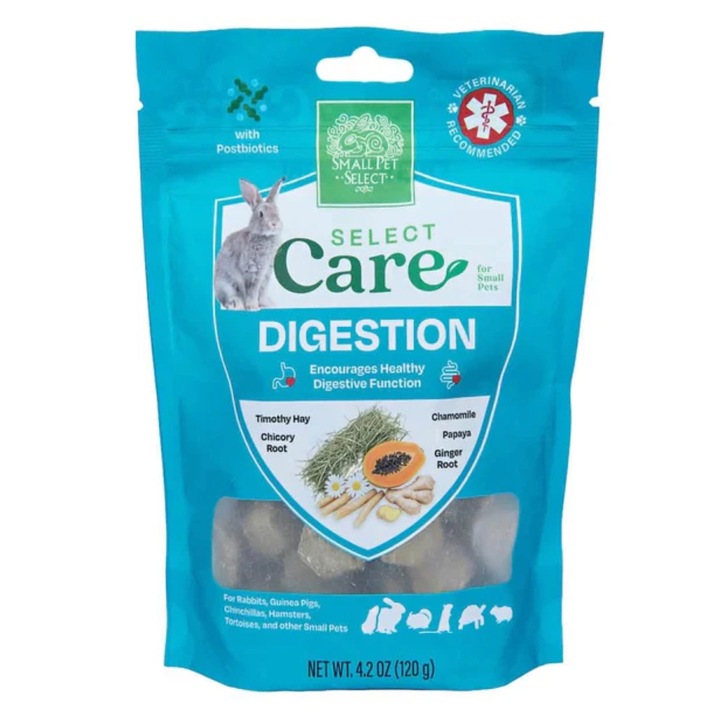 Supliment complet pentru sanatatea digestiva a rozatoarelor, Small Pet Select, 120 g
