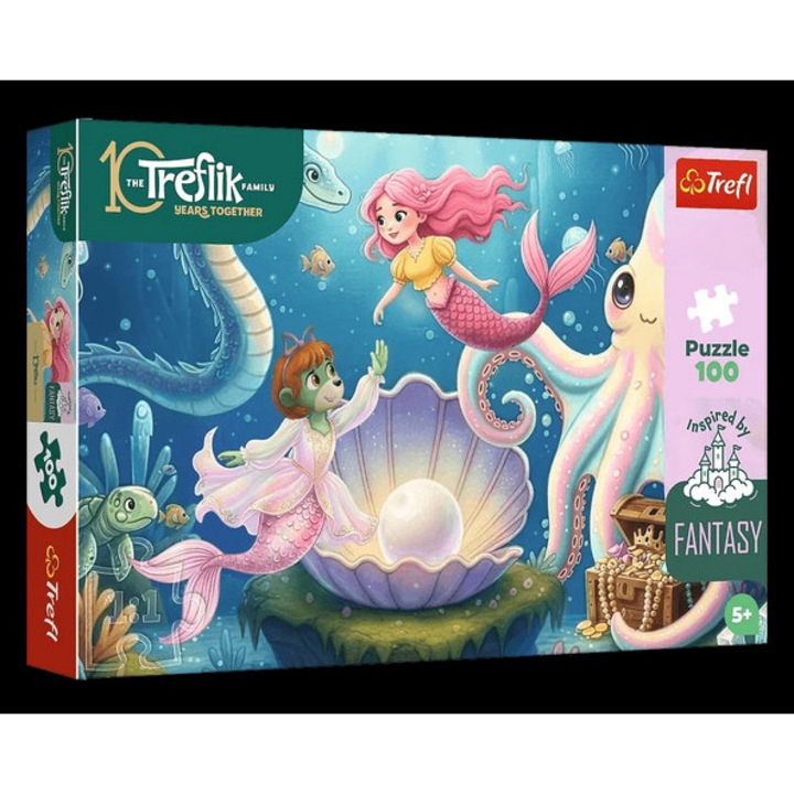 Trefl 100 db-os The Treflik puzzle - Sellők Földjén (16575)