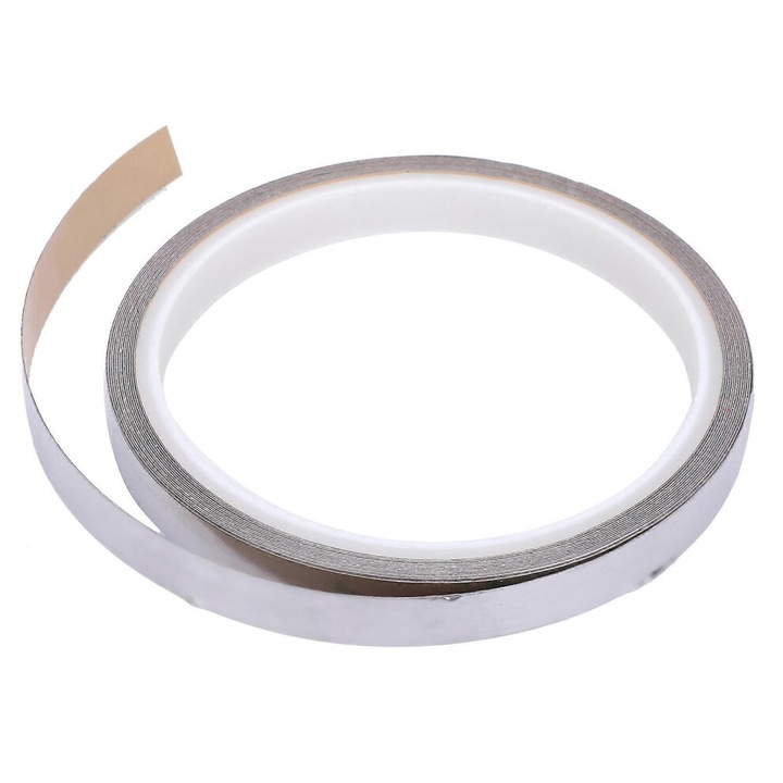 Banda greutate racheta tenis aluminiu adeziva 9.52mmx4m