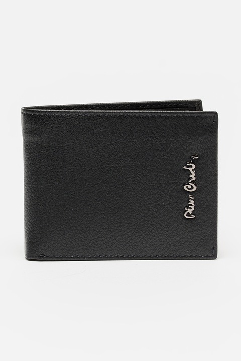 Pierre Cardin, Portofel pliabil din piele, Negru