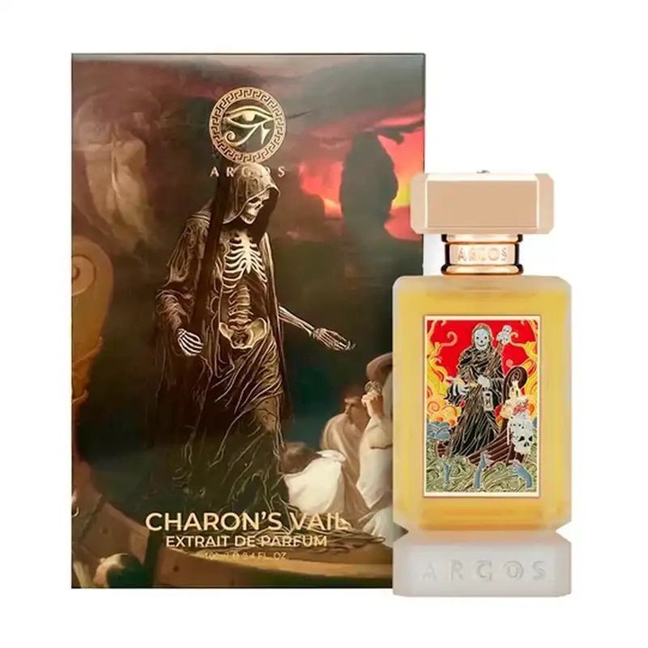 Parfum unisex Argos Charon's Vail, oriental-lemnos, intens, 50ml