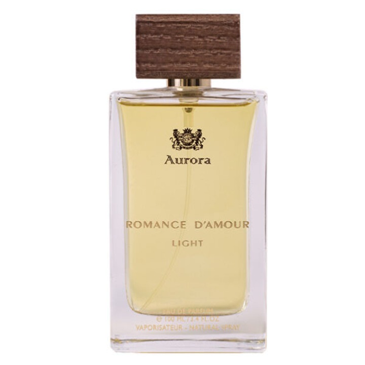 Unisex parfüm Aurora Scents Romance D'Amour Light, virágos, pézsmás, 50ml