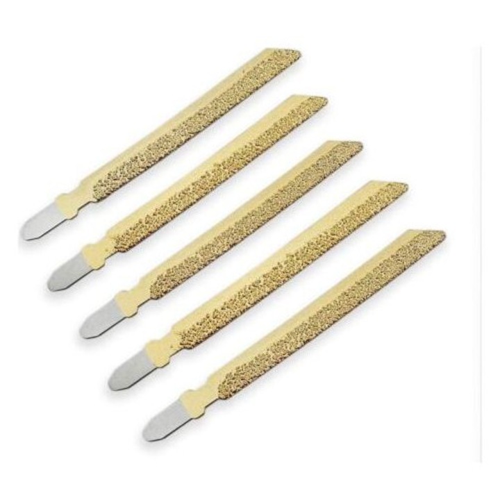 Lame diamantate pentru fierastrau pendular 100mm set 5 buc multicolor