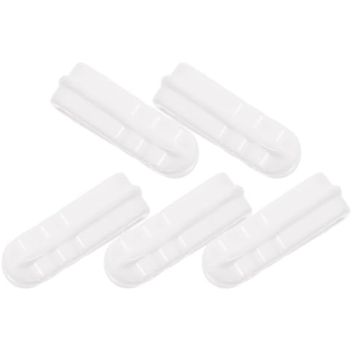 Set 5 cleme pentru pungi vidate, reutilizabile, pentru depozitare alimente si lenjerie, transparent, universal