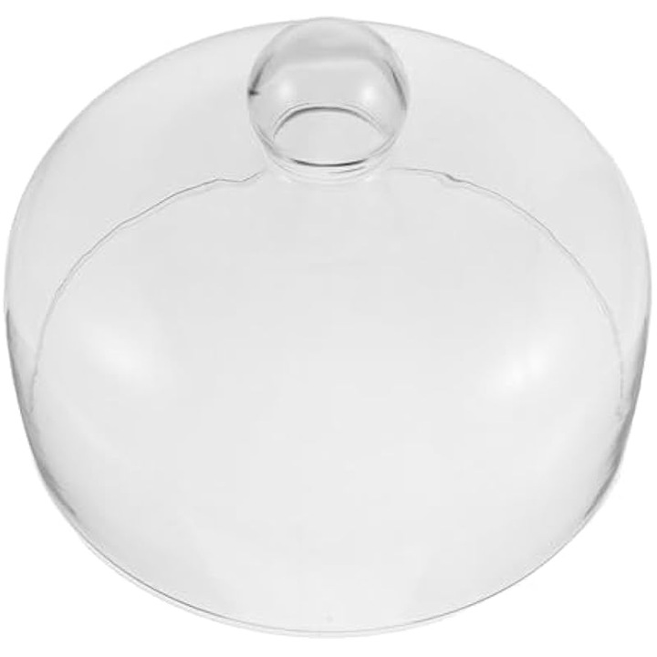 Capac sticla transparent pentru microunde 24cm rezistent temperatura inalta