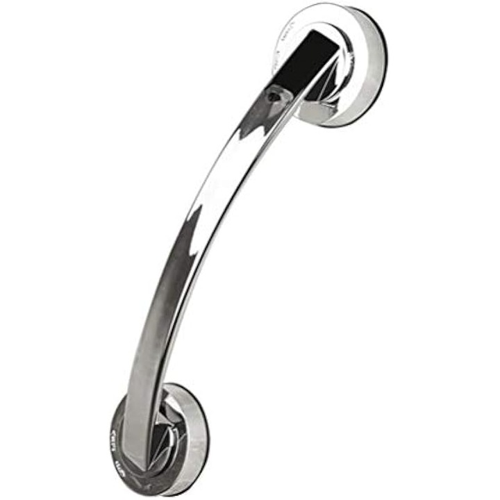 Bara de sprijin cu ventuza pentru baie, 30cm, alb