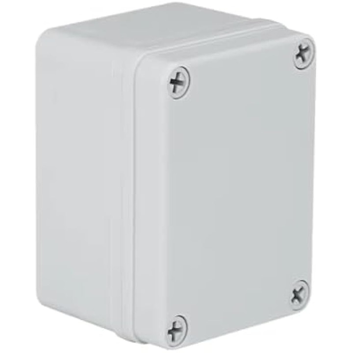 Cutie de jonctiune electrica, 80x110x70mm, ABS, rezistenta la apa si praf, etansa IP67