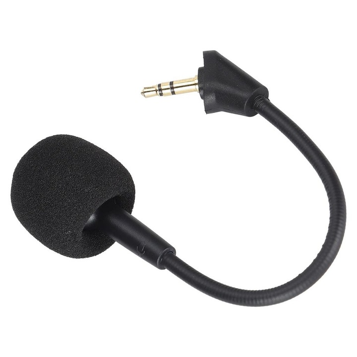 Mikrofon fejhallgatóhoz, HyperX Cloud Alpha csere, oxigénmentes rézkábel, 3.5mm csatlakozó