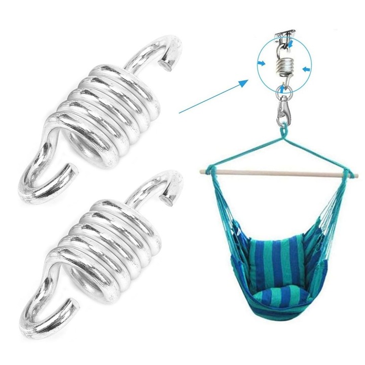Set 2 arcuri pentru leagan suspendat 8mm galvanizat 505g 500kg