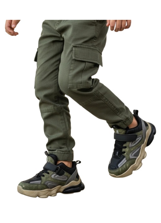 Pantofi sport GC45khaki 127078, Verde