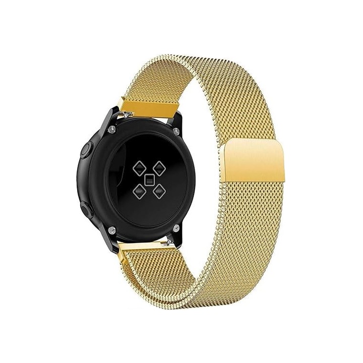 Метална Каишка 18 мм TA TECH ARMOR за TicWatch C2, Златист