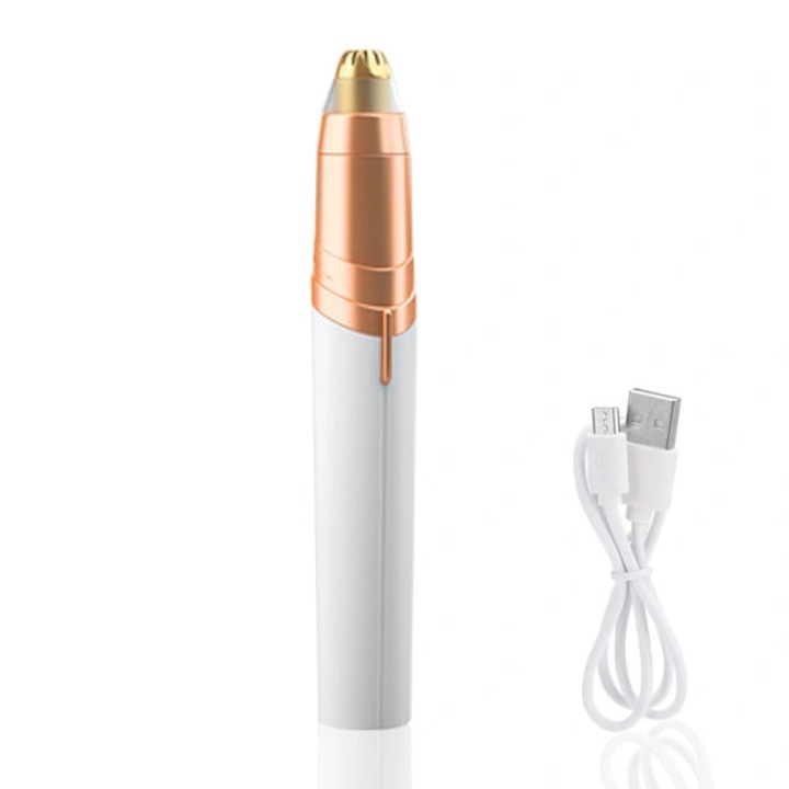 USB-s újratölthető szemöldök epilátor, arany, kicsi