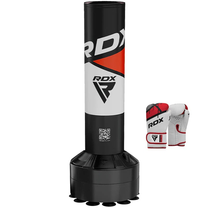 RDX R8 Gyerek Boxzsák 4ft/120cm Kesztyűvel - Piros