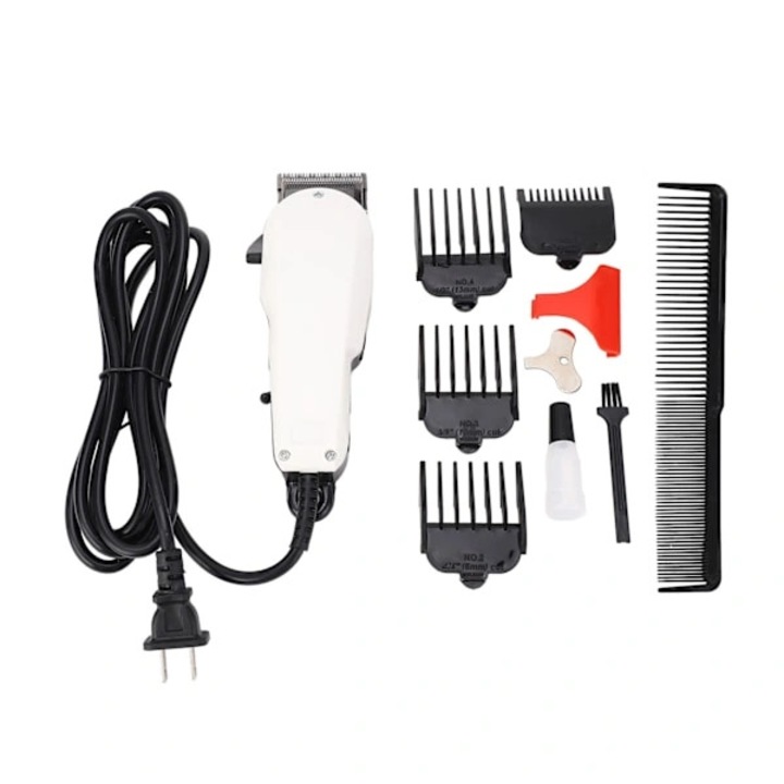 Aparat de tuns profesional 12W negru-alb 15x5cm