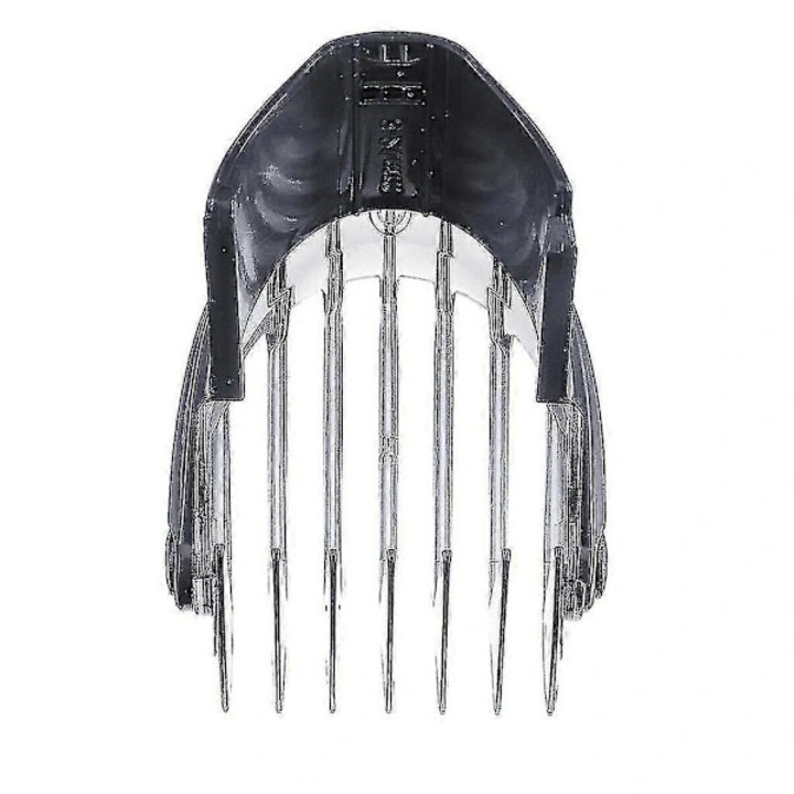 Pieptene ghidaj pentru aparat de ras, negru, 3-21mm