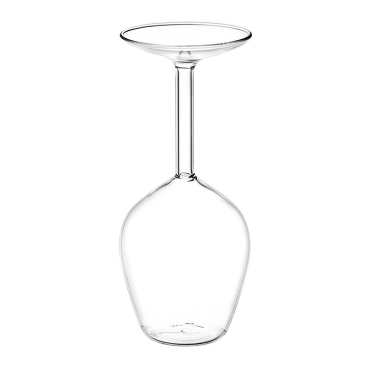 Boroszilikát vörösboros pohár 420ml átlátszó 14oz