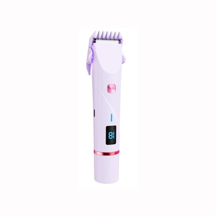 Multifunkcionális elektromos trimmer, dupla fej, kerámia, lila, 16.7x3.3x3.2cm