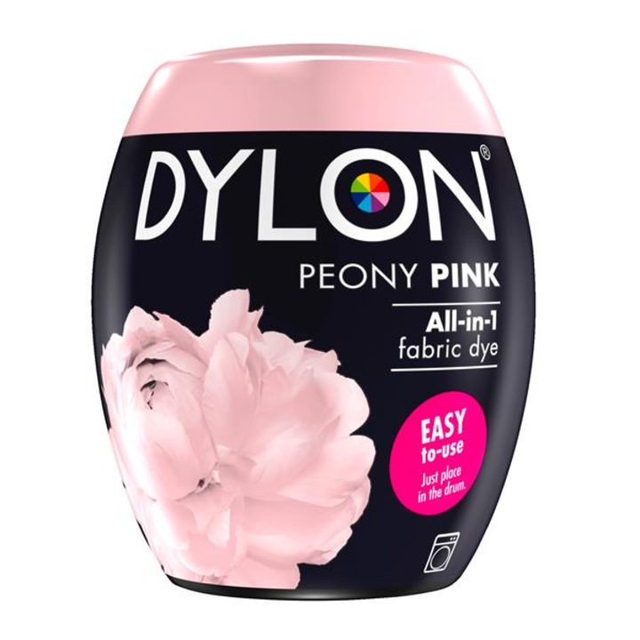 Vopsea de haine Dylon, Peony Pink, roz pal, 350 g