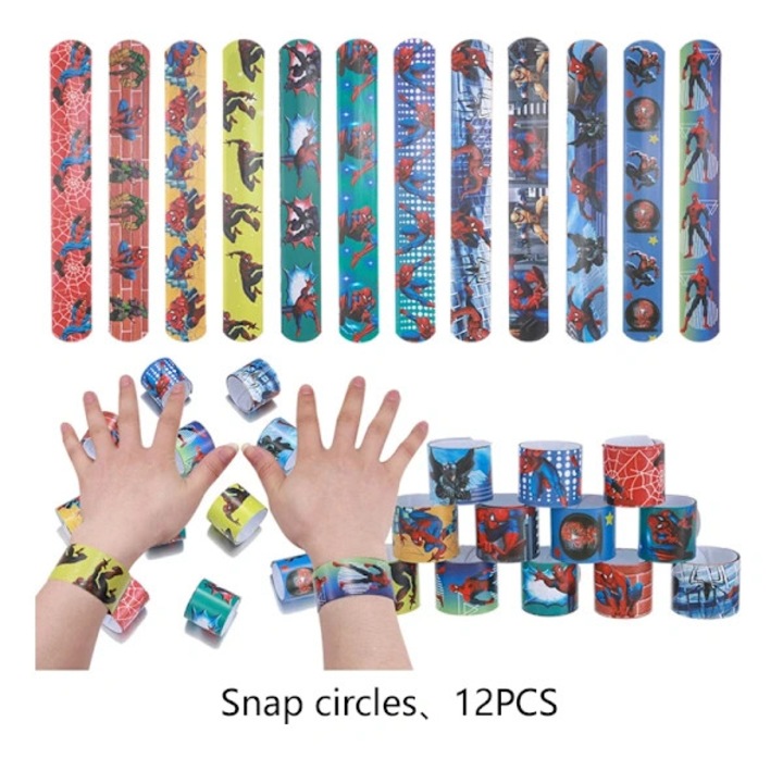 Set accesorii petrecere Spidey si prietenii, carton, multicolor, 100 piese