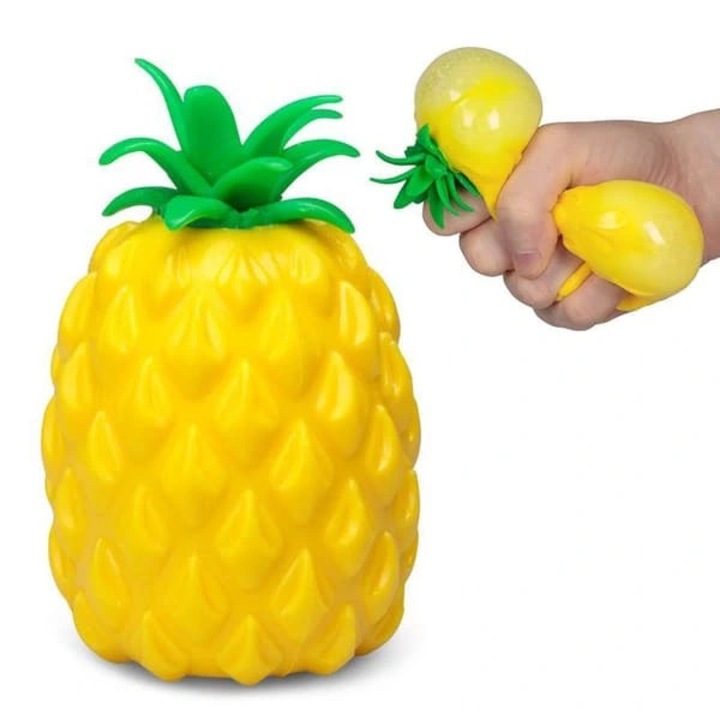 Set 2 mingi antistres ananas colorate 11cm