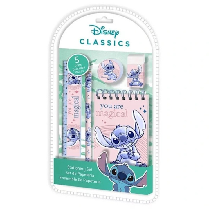 Set papetarie Lilo and Stitch 5 piese multicolor
