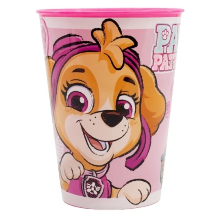 Cana plastic Paw Patrol, 260ml, 10x7.5cm, multicolor
