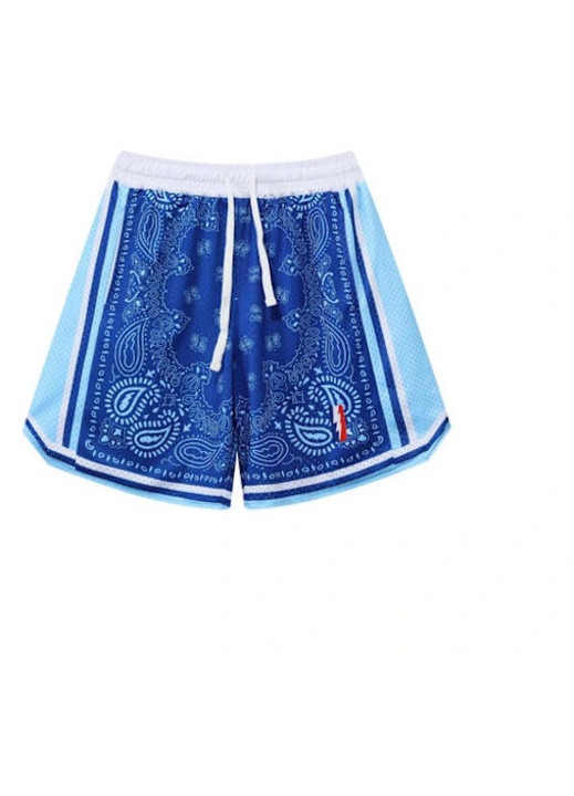 Pantaloni scurti sport barbati, albastru, material respirabil, elasticitate excelenta, set de 1 bucata, L INTL