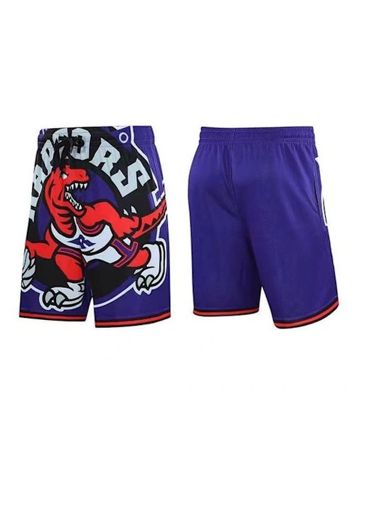 Pantaloni sport barbati, scurti, cu uscare rapida, albastru, XL INTL