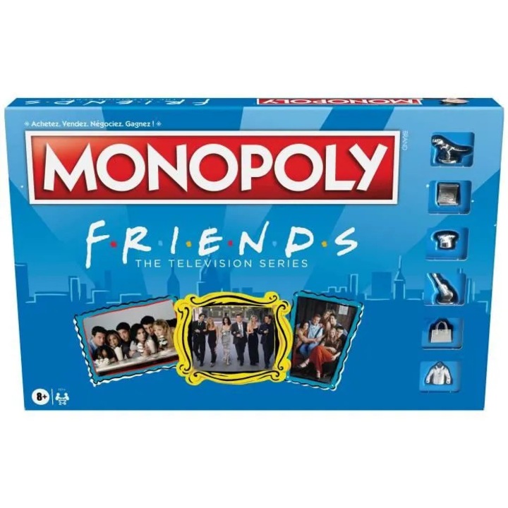 Joc de societate Monopoly Friends, multicolor, set