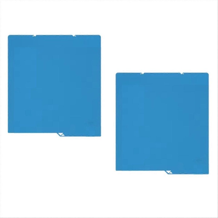 Placa de constructie dublu fata 3D 264x276mm albastru set 2 buc