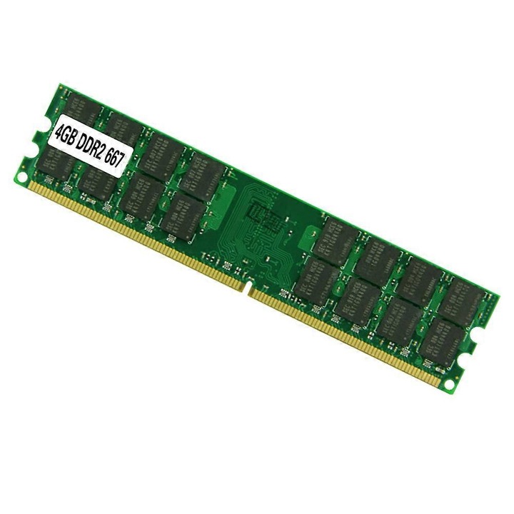 Memorie RAM 4GB 667MHz 240PIN DDR2, negru